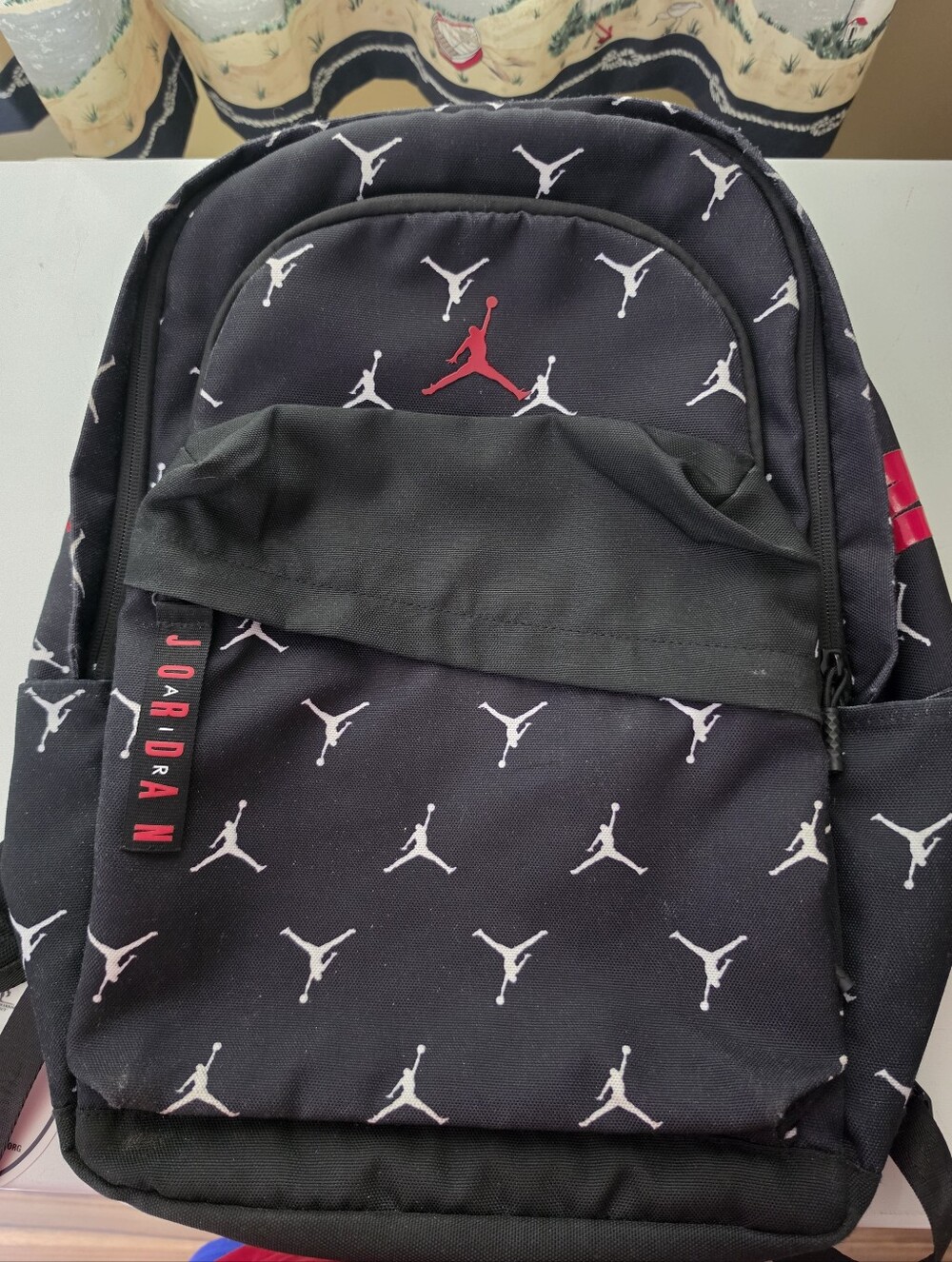 Nike "Air Patrol pack" Jordan Black & Red Jumpman Logo Backpack